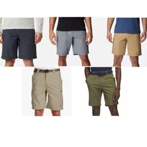 NWT! MEN’S SIZE 30” BUNDLE! COLUMBIA (4 PAIRS) & ADIDAS (1 PAIR)!